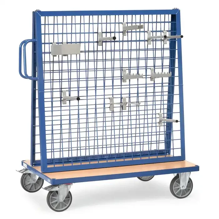 Soporte de espiga para carro plataforma de piezas fetra®, longitud 300 mm