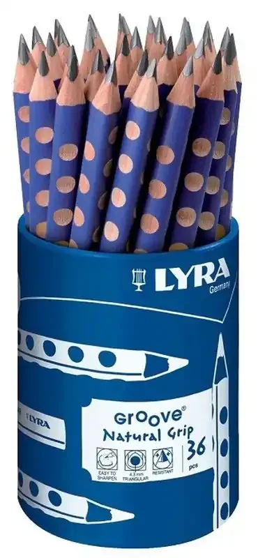 Stock Limitado Lápiz gráfito LYRA GROOVE Graphite 36 und.