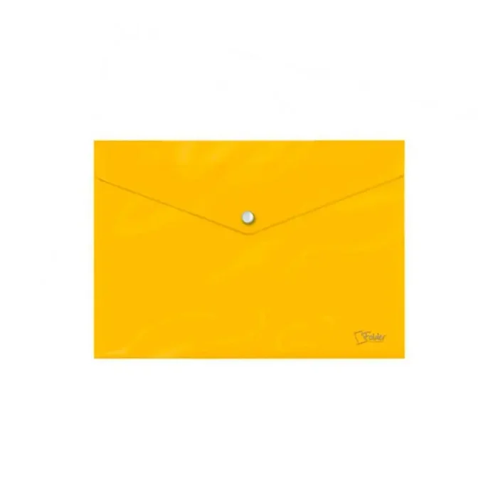 Stock Limitado Sobre Plástico A4 Broche Amarillo
