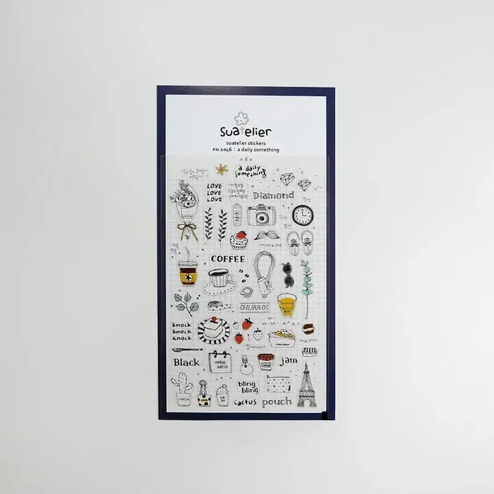 Suatelier – Hoja Pegatinas Adhesivas – A daily something