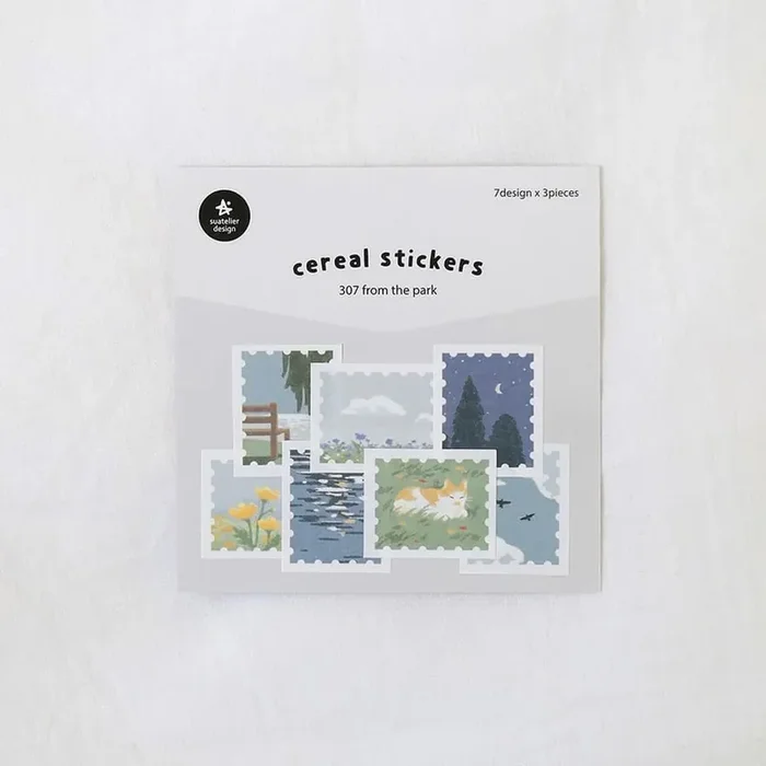 Suatelier – Pegatinas Adhesivas 21ud – From the Park
