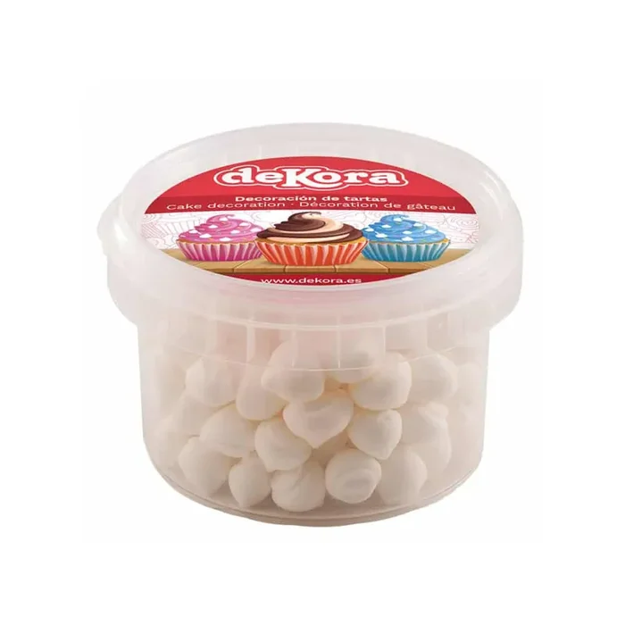 Tarro de mini merengues blancos 90 g