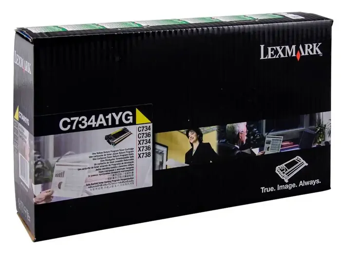 Toner laser lexmark c734 amarillo 6000 paginas Solo Hoy