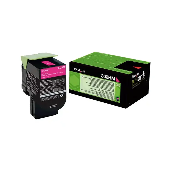 TÓNER ORIGINAL LEXMARK 802 ALTA CAPACIDAD – Magenta Pago Seguro