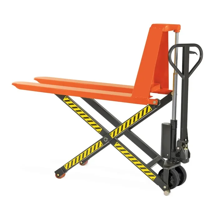 Transpaleta de tijera de acero inoxidable BASIC PTM 1.0 Scissor, capacidad de carga 1.000 kg, longitud de horquilla 1.150 mm