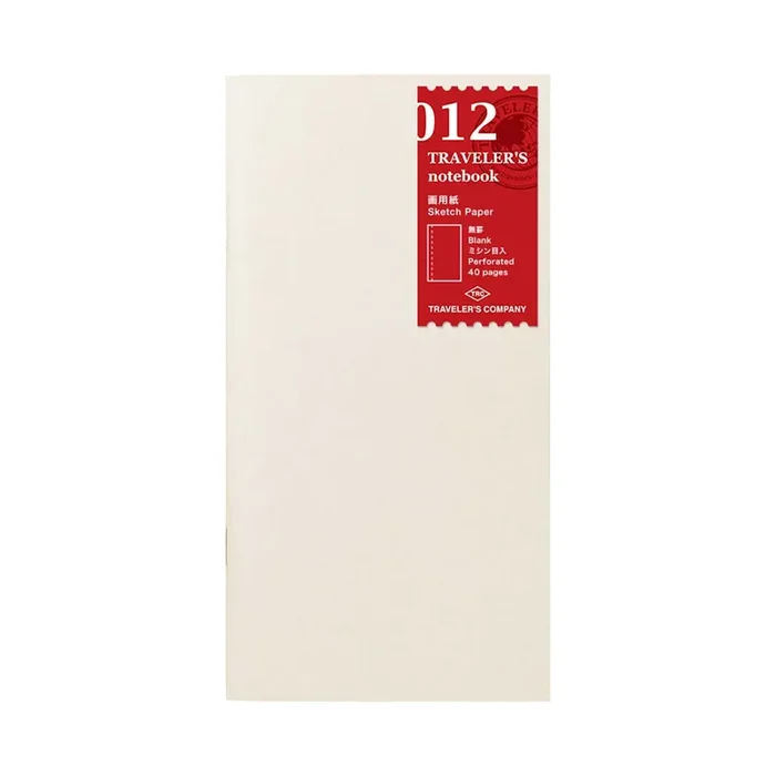 Traveler‘s Company – Recambio REGULAR 012 – Sketch Paper