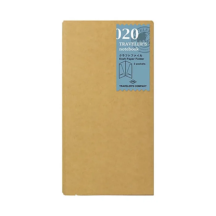Traveler‘s Company – Recambio REGULAR 020 – Kraft Paper Folder