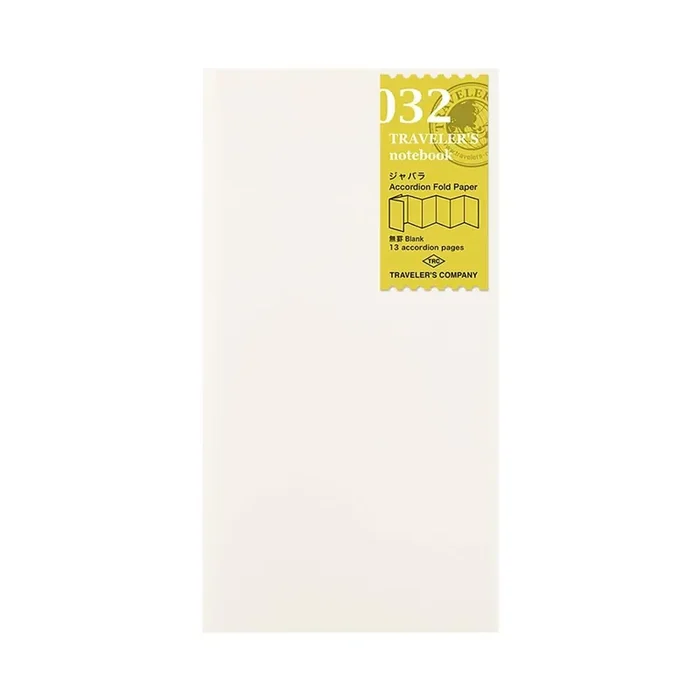 Traveler‘s Company – Recambio REGULAR 032 – Accordion Fold Paper