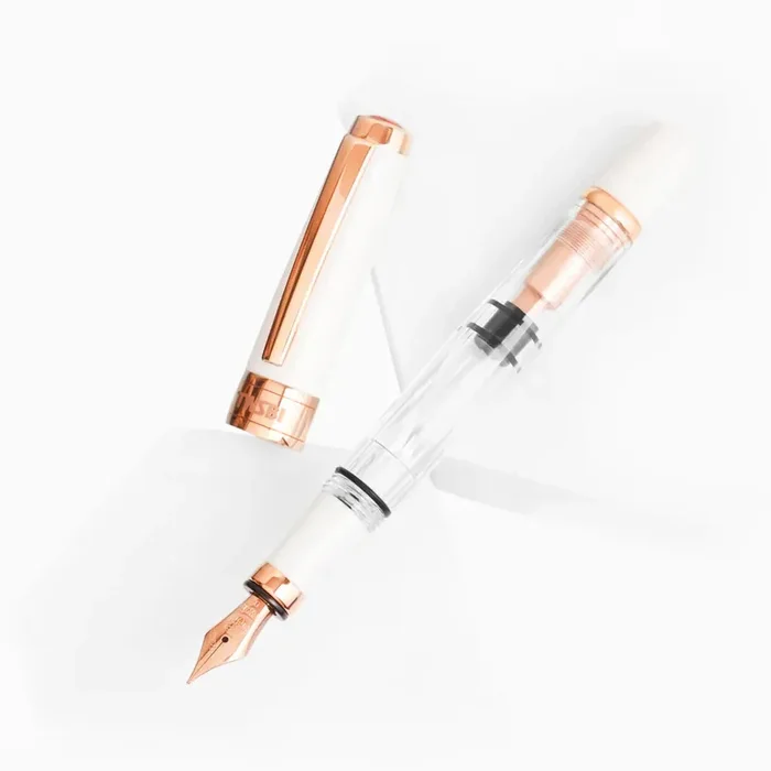 TWSBI – Pluma Estilográfica Diamond 580 – White RoseGold II