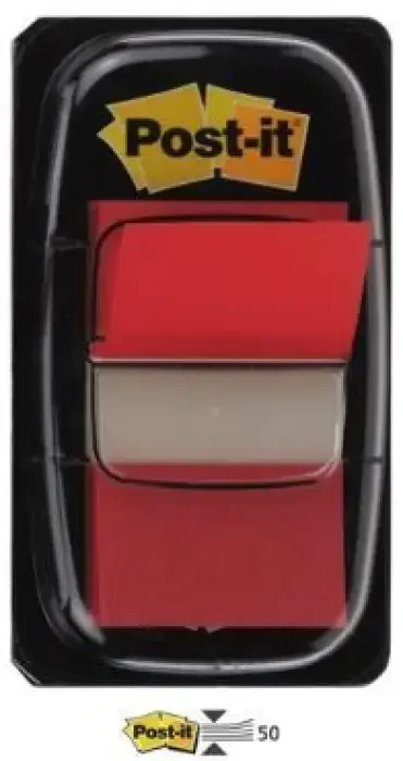 Última Oportunidad BANDERITAS ADHESIVAS REF. 680-1 ROJO
