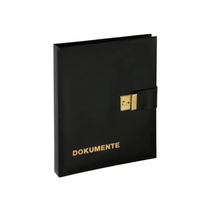 Última Oportunidad Pagna 30503-01 Carpeta De Cartón Negro