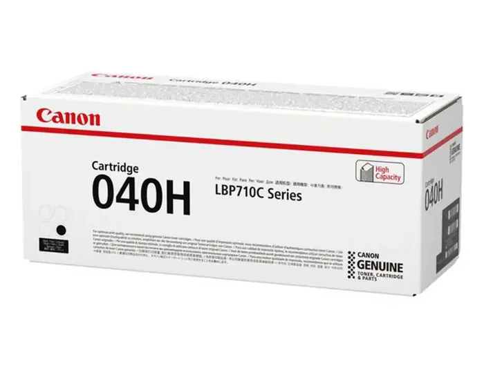 Última Versión Toner canon 040hbk alta capacidad lbp710 lbp712 negro