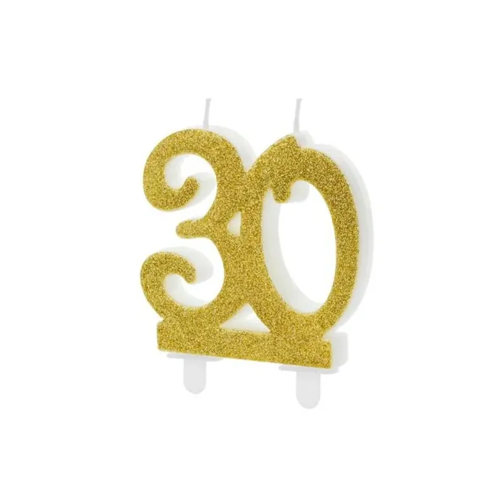Vela de oro de 30 años.