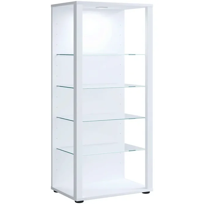 Vitrina vertical VCM Glasol III, blanco